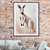 Guardian of the Outback - Kangaroo – Australian Wildlife Canvas Wall Art Print Decor Framed Poster / 50x70 cm / 20x28″