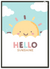 Hello Sunshine Kids Nursery Wall Arts | Sun Wall Art in Poster, Frames & Canvas