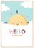 Hello Sunshine Kids Nursery Wall Arts | Sun Wall Art in Poster, Frames & Canvas