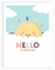 Hello Sunshine Kids Nursery Wall Arts | Sun Wall Art in Poster, Frames & Canvas