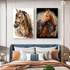 Horses Set of 2 Wall Arts