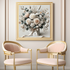 Ivory Grace Bouquet Flower Framed Canvas Wall Art