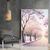 Jacaranda Dreamscape – Spring Trees Botanical Canvas Wall Art Print Decor Print Material