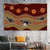 Kangaroo Dreaming – Path of Ancestors - Aboriginal Canvas Wall Art Print Material