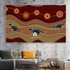 Kangaroo Dreaming – Path of Ancestors - Aboriginal Canvas Wall Art