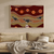 Kangaroo Dreaming – Path of Ancestors - Aboriginal Canvas Wall Art Print Material