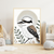 Kookaburra Minimalist Wall Art – Australian Bird Botanical Print Material