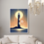 Lighthouse Under Moonlight Wall Art Print Print Material