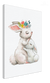 Little Hare With Mum Nursery Wall Art | Kids Wall Art in Poster, Frames & Canvas