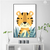 Little Tiger Kids Animal Nursery Wall Arts | Animals Wall Art in Poster, Frames & Canvas