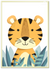 Little Tiger Kids Animal Nursery Wall Arts | Animals Wall Art in Poster, Frames & Canvas