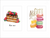 Macaron & Cake Food Wall Art Set of 2 | (Food Kitchen & Dining Wall Art Sets ) | Minimalist Arts