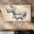 Mother and Calf Rhino Wall Art Print Print Material