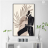 Niamh Woman Silhouette Bohemian Wall Art