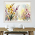 Orchid Bliss Flower Garden Wall Art Print Material