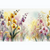 Orchid Bliss Flower Garden Wall Art Print Material