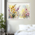 Orchid Bliss Flower Garden Wall Art Print Material