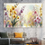 Orchid Bliss Flower Garden Wall Art Print Material