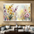 Orchid Bliss Flower Garden Wall Art Print Material