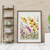 Orchid Bliss – Watercolor Floral Wall Art Print Material