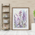 Orchid Bliss – Watercolor Floral Wall Art Print Material