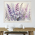 Orchid Elegance Flower Garden Wall Art Print Material