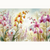 Orchid Garden Floral Garden Wall Art Print Material