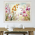 Orchid Garden Floral Garden Wall Art Print Material