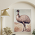 Outback Wanderer - The Majestic Emu – Australian Wildlife Canvas Wall Art Print Decor Print Material