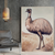 Outback Wanderer - The Majestic Emu – Australian Wildlife Canvas Wall Art Print Decor Unframed Poster / 40x60 cm