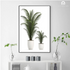 Palm Trees In A White Pot Wall Arts