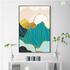 Peak Geometric Mountains Wall Art