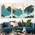 Peak Mountain Wall Art | Luxurious Abstract Wall Art in Poster, Frames & Canvas