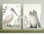 Pelican + Australian Seal Minimalist Nursery Wall Art Set of 2 Unframed Poster / 40x60 cm / 16x24″ / -Poster Only-