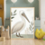 Pelican Minimalist Wall Art – Australian Coastal Bird Botanical Print Material