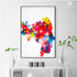 Perspective Floral Silhouette Wall Art