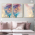 Pink Luxurious Abstract Wall Art Set of 3 | (Luxurious Abstract Living Room Wall Art Sets ) | Minimalist Arts