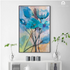 Poudrerie Blue Vintage Flowers Wall Arts