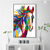 Prismic Stallion Horse Wall Art | Animal Wall Art in Poster, Frames & Canvas