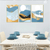 Radiance Luxurious Abstract Wall Art Set of 3 | (Luxurious Abstract Wall Art Sets ) | Minimalist Arts