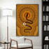 Rainbow Serpent Dreaming – Aboriginal Canvas Wall Art | Stretched & Framed