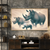 Rhino Family in Motion Wall Art Print Print Material