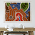 Sacred Earth Dreaming – Aboriginal Wall Art | Stretched & Framed Canvas