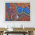 Sacred Land – Aboriginal Wall Art | Stretched & Framed Canvas