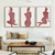 Silhouette Woman Wall Art | Silhouette Wall Art in Poster, Frames & Canvas