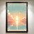 Sunset Serenity Beach Wall Art Print Print Material