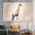 The Graceful Giraffe Wall Art Print Print Material