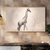 The Graceful Giraffe Wall Art Print Print Material