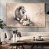 The Majestic Lion Wall Art Print