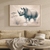 The Mighty Rhino Wall Art Print Print Material